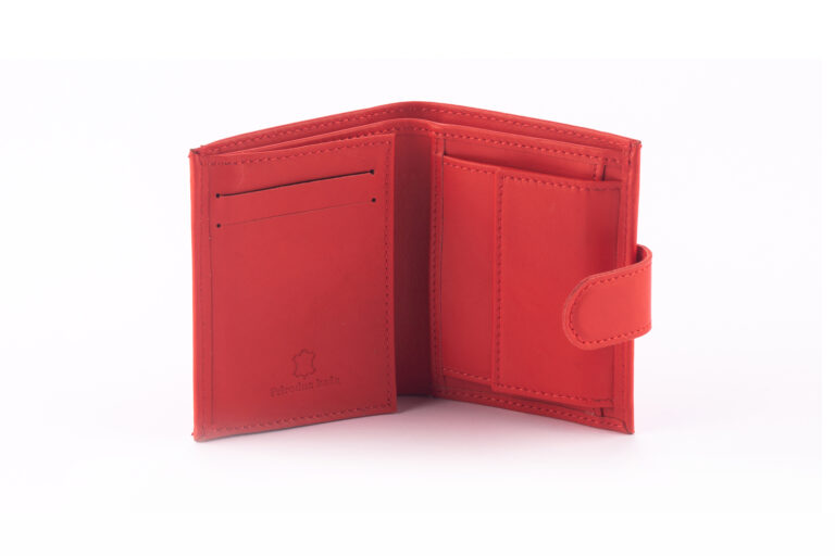 KOŽNI NOVČANIK - CRVENI 606