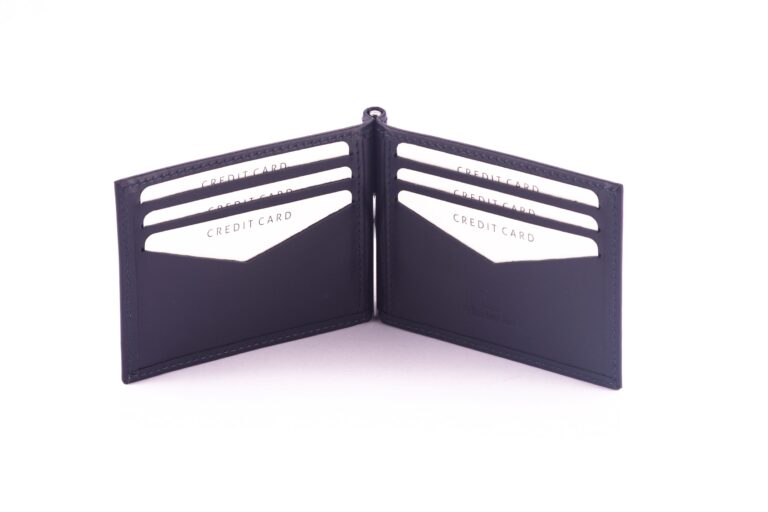 Kožni novčanik MUŠKI N303-PLAVI