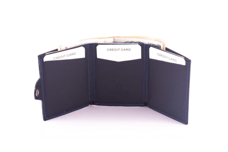 KOŽNI NOVČANIK MUŠKI 1104-PLAVI