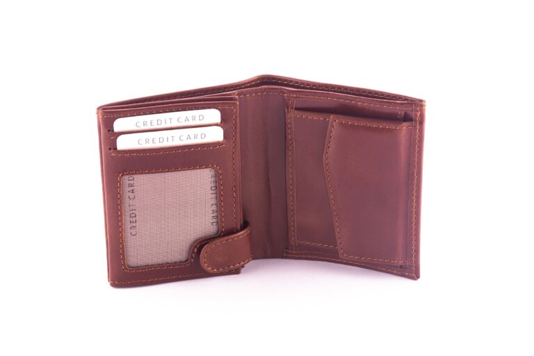 Kožni novčanik MUŠKI N403-SMEĐI