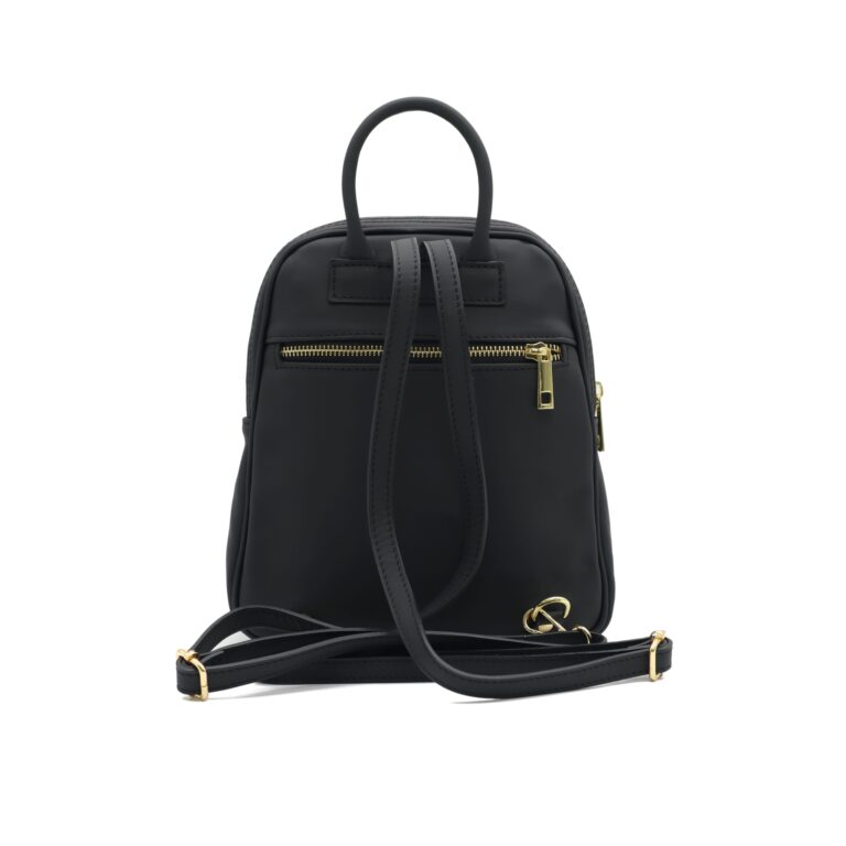 KOŽNI RUKSAK D-42 CRNI