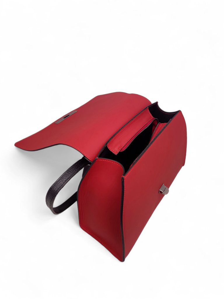 KOŽNA TORBA ŽENSKA D-5 CRVENA