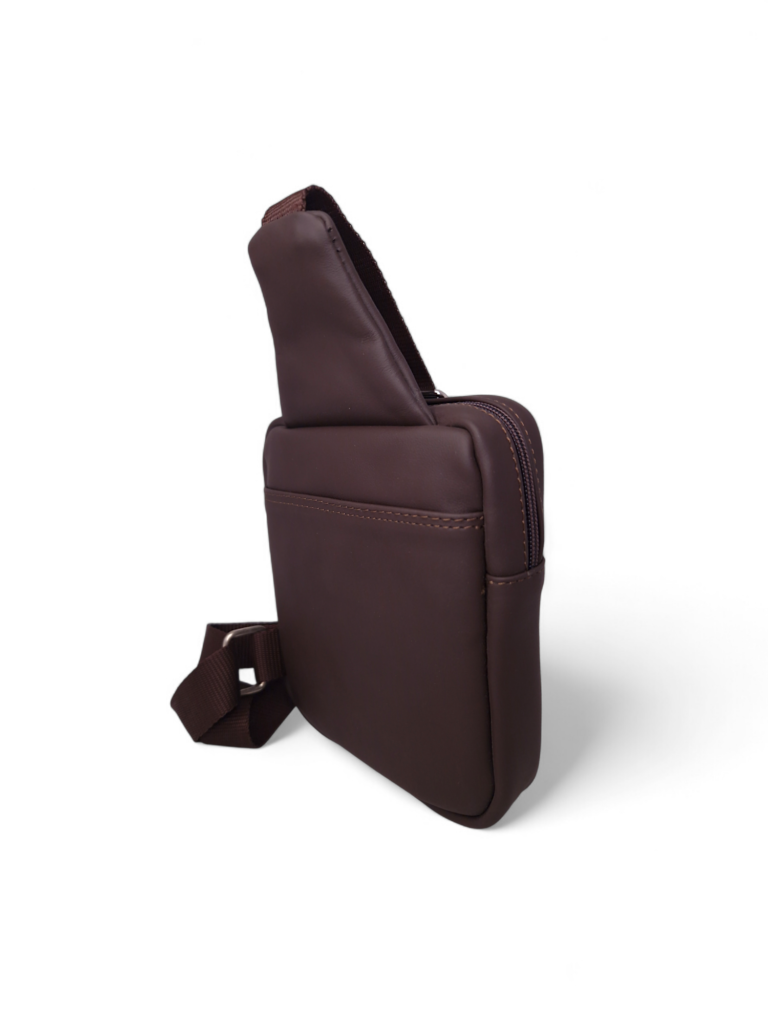 MUŠKA KOŽNA TORBICA T20-0 SMEĐA